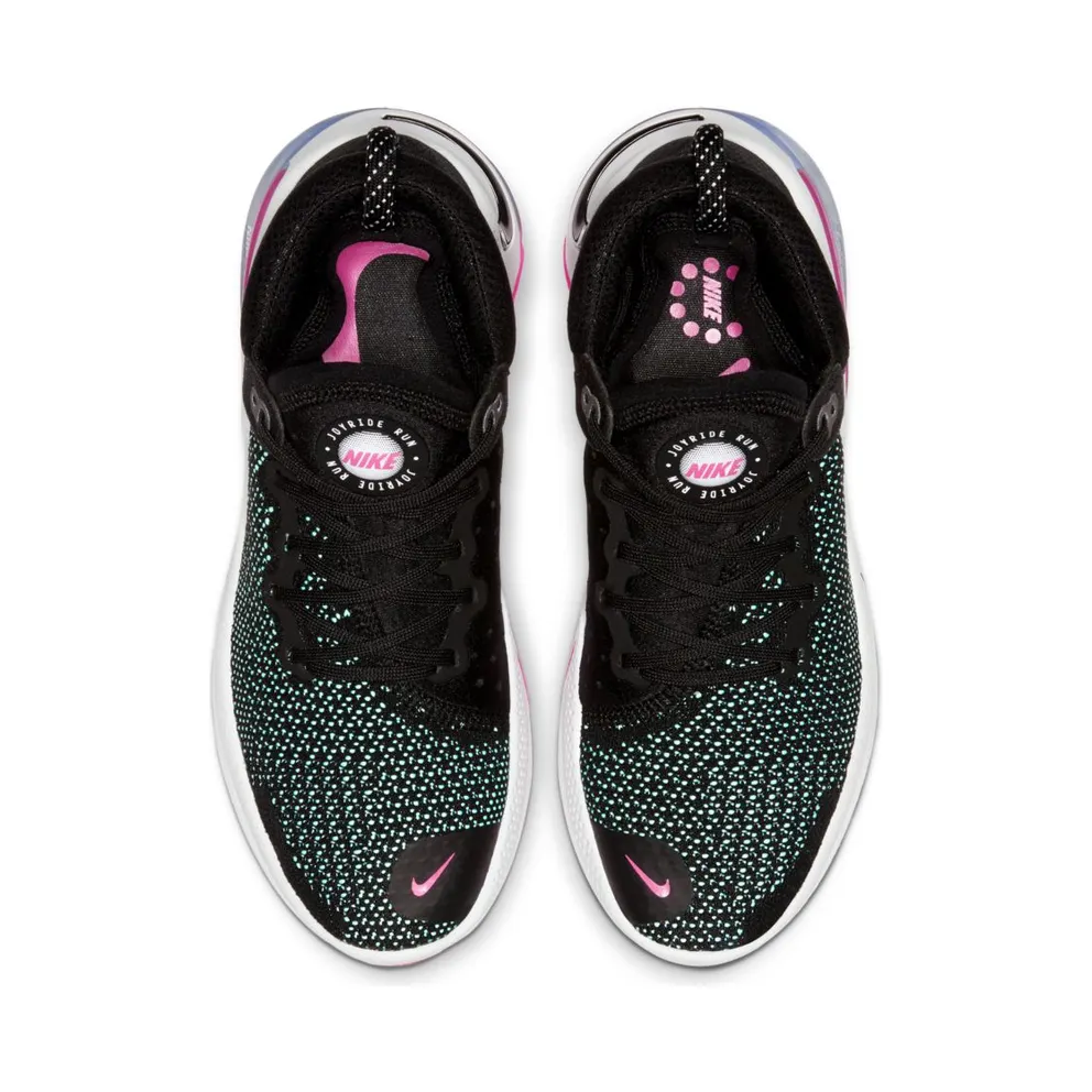 Nike Joyride Run Flyknit Black Pink Blast (W) Black/Pink Blast/Pure Platinum (CT1575-001)