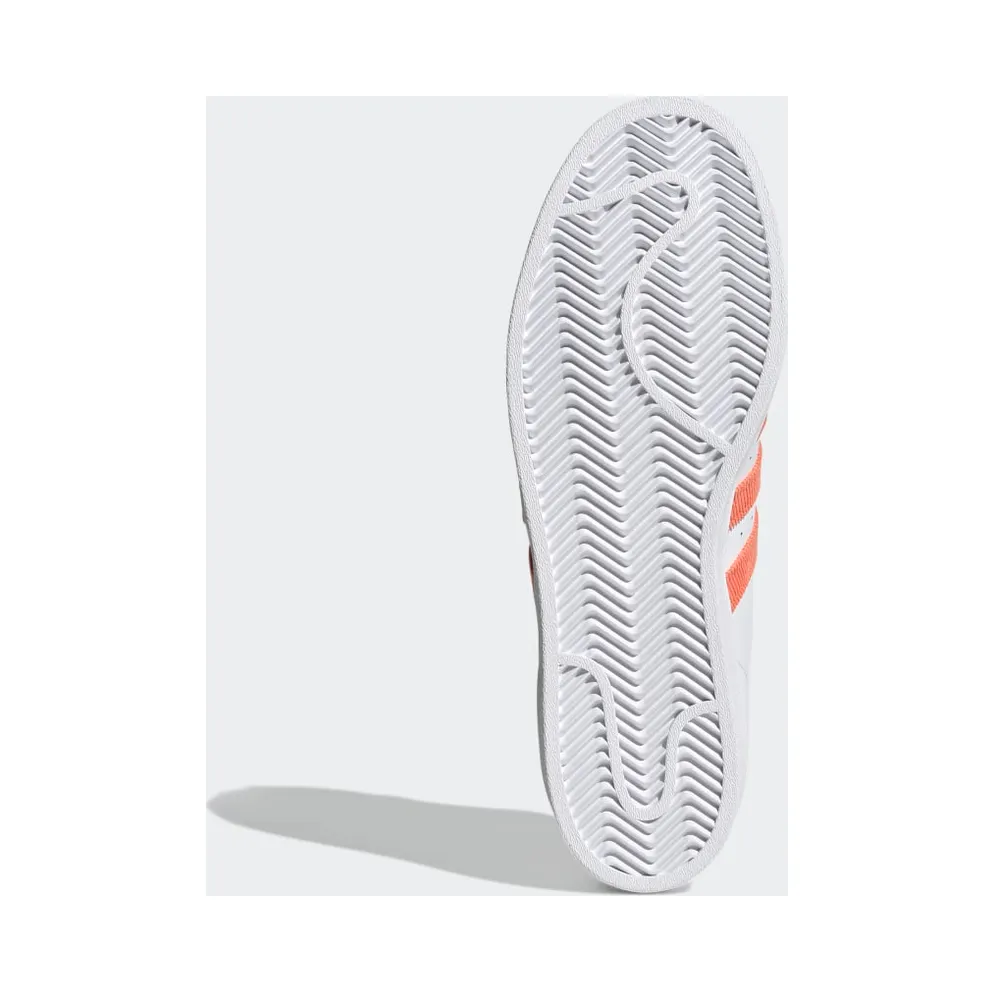 Adidas Superstar True Orange / Cloud White / Gold Metallic (H00207)