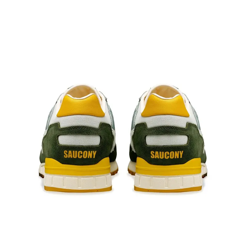 Saucony Shadow 5000 Premium Light Grey Green Yellow (S70811-2)