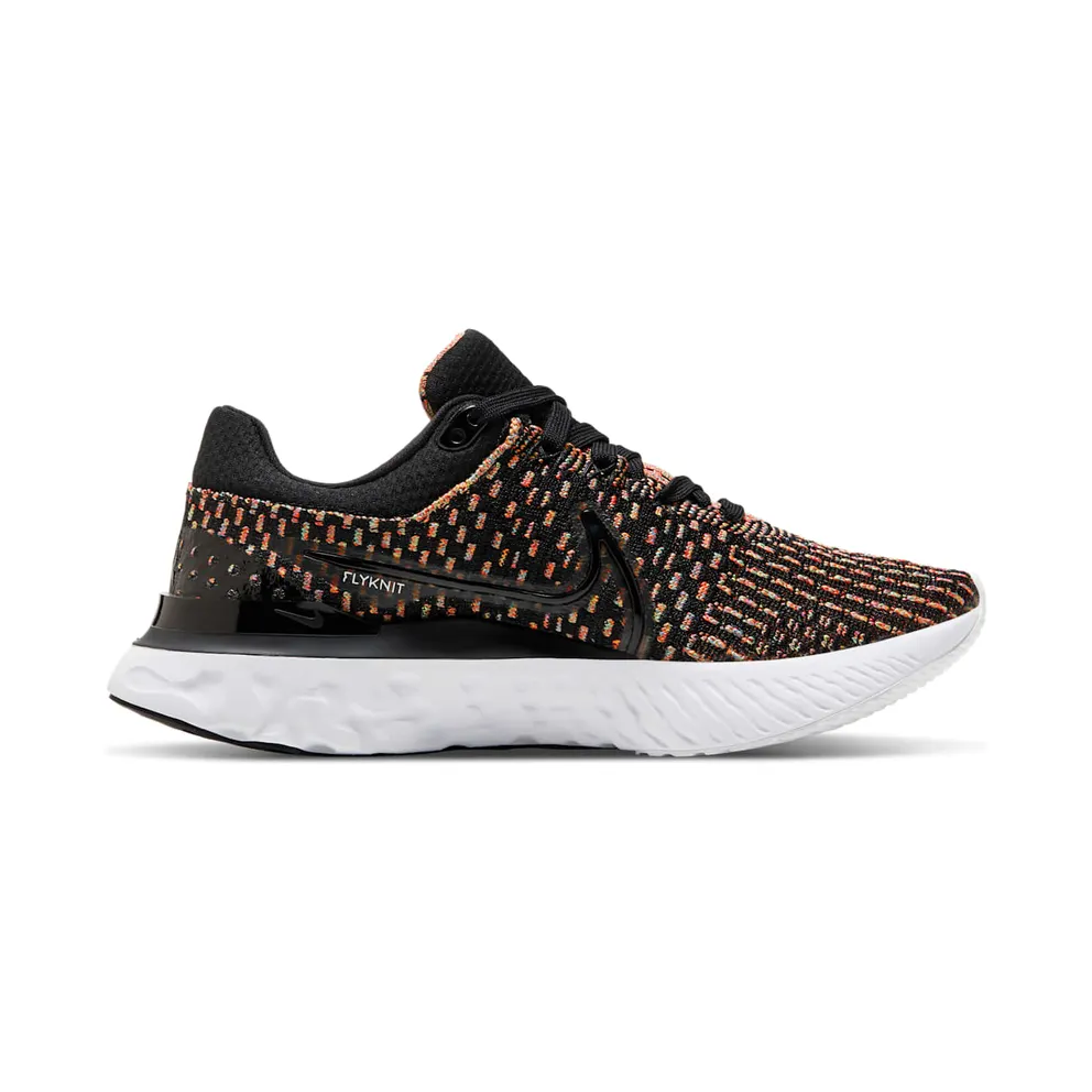 Nike React Infinity Run Flyknit 3 Road Running Black (DD3024-002)