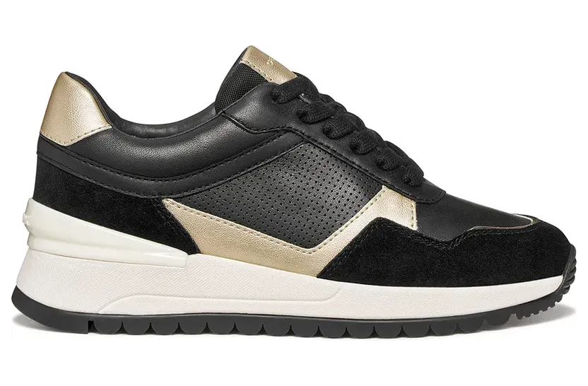 Geox sneaker Zwart/Lichtgoud (D6500A08522-C9258)