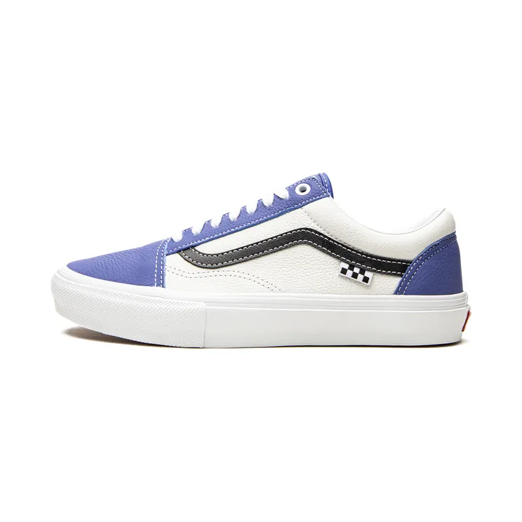 Vans Skate Old Skool “Sport Leather – Blue / White” (VN0A5FCB86M)