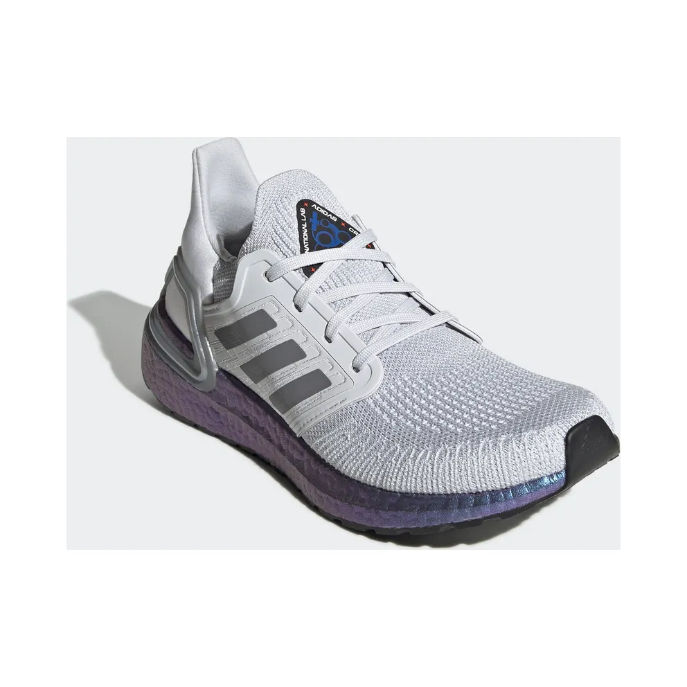 adidas Ultra Boost 20 Dash Grey Blue Violet (W) Dash Grey/Grey Three/Boost Blue Violet (EG1369)