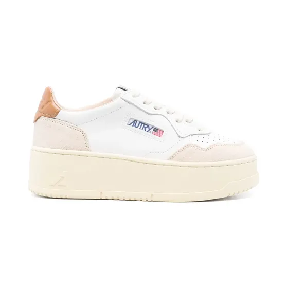 Autry mit Wildledereinsätzen “White” (PTLWLS02)