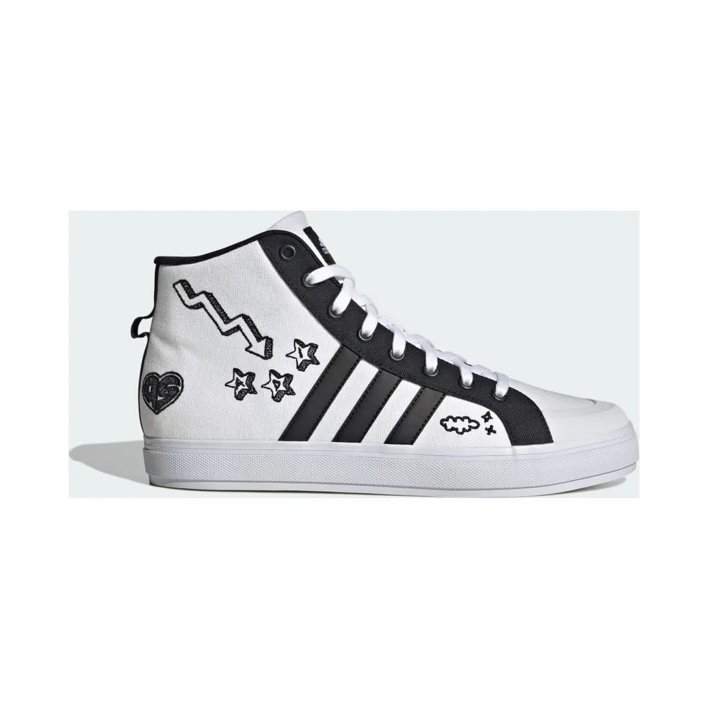 adidas Bravada 2.0 Mid Schuh Cloud White / Core Black / Core Black (ID7353)
