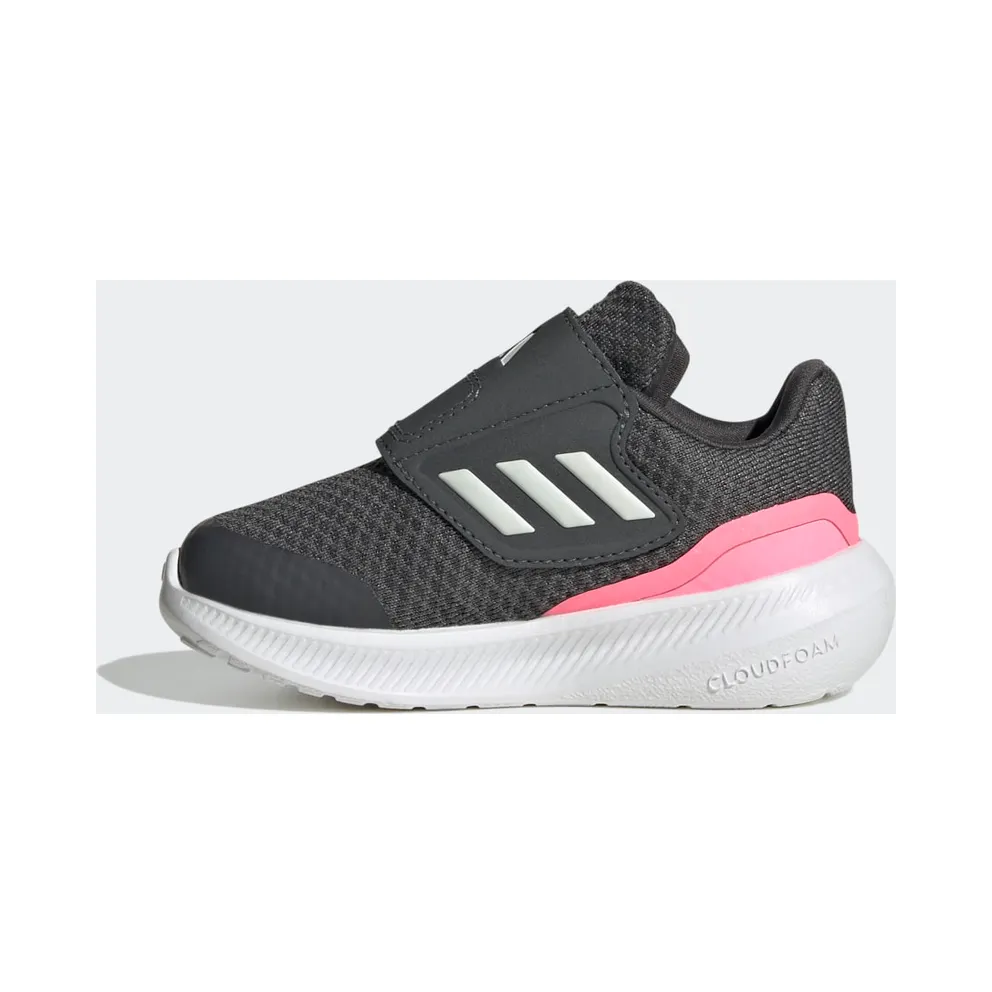 Adidas RunFalcon 3.0 Hook-and-Loop Grey Six / Crystal White / Beam Pink (HP5859)