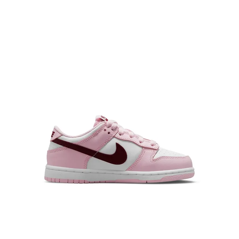 Nike Dunk Low Pink Red White (PS) (CW1588-601)