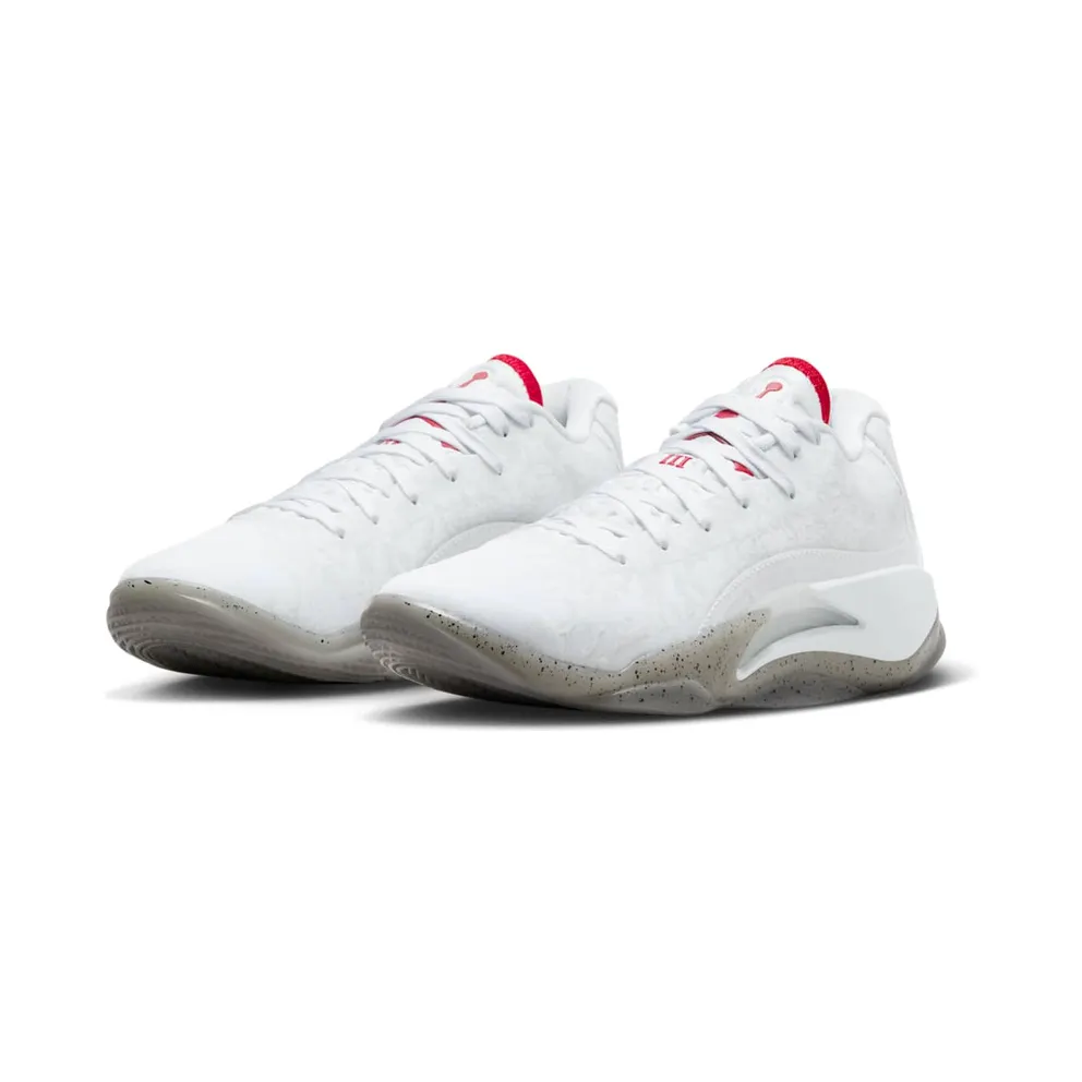 Jordan Zion 3 GS Fresh Paint “White / Cement Grey / Pure Platinum / University Red” (DV3869-106)