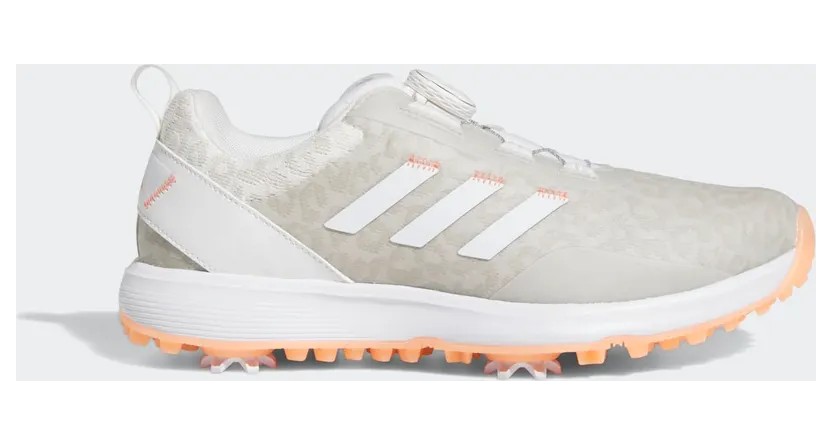 adidas S2G BOA Spiked Golf Cloud White Coral Fusion (GV9434)