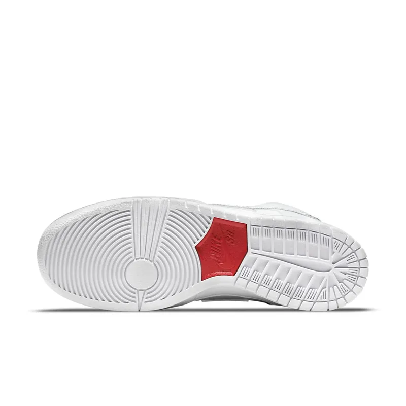 Nike x Oski SB Dunk High Great White Shark – “White / Grey / Red” (DC8908-105)