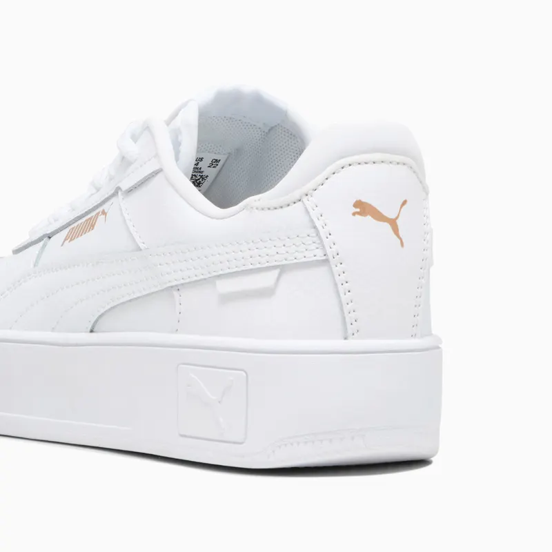 Puma Carina Street Gold/White (393846-01)