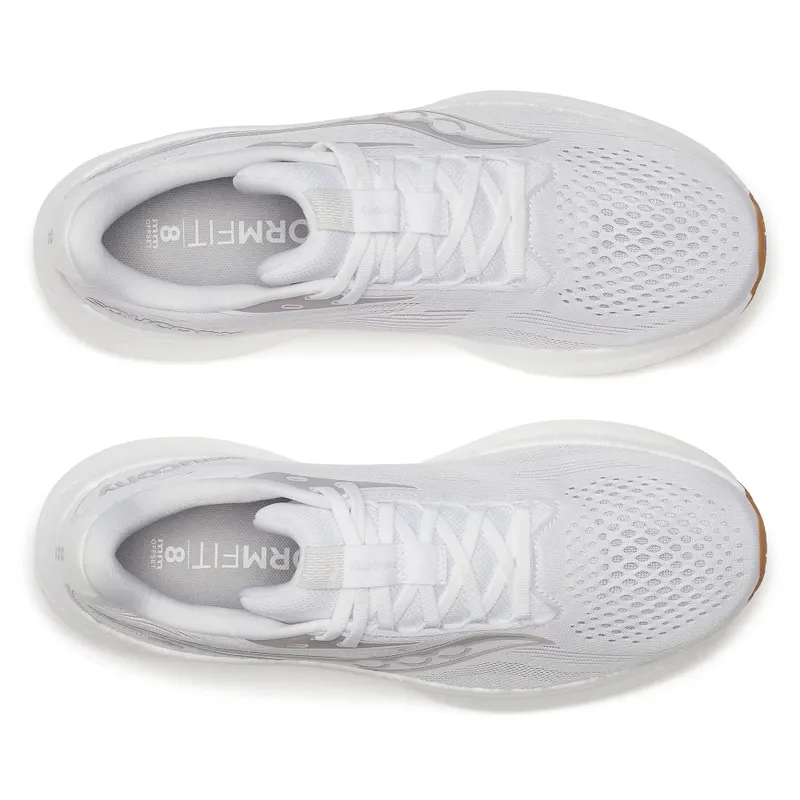 SAUCONY Ride 18 “White / Gum” (S21000-107)