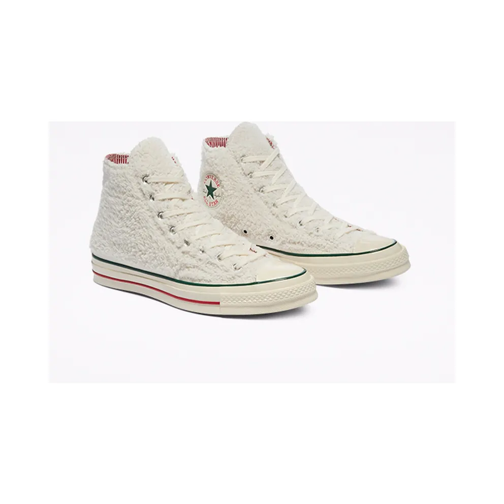 Converse Chuck 70 High ‘Winter Holidays’ Egret/Gym Red/Midnight Clover (170048C)