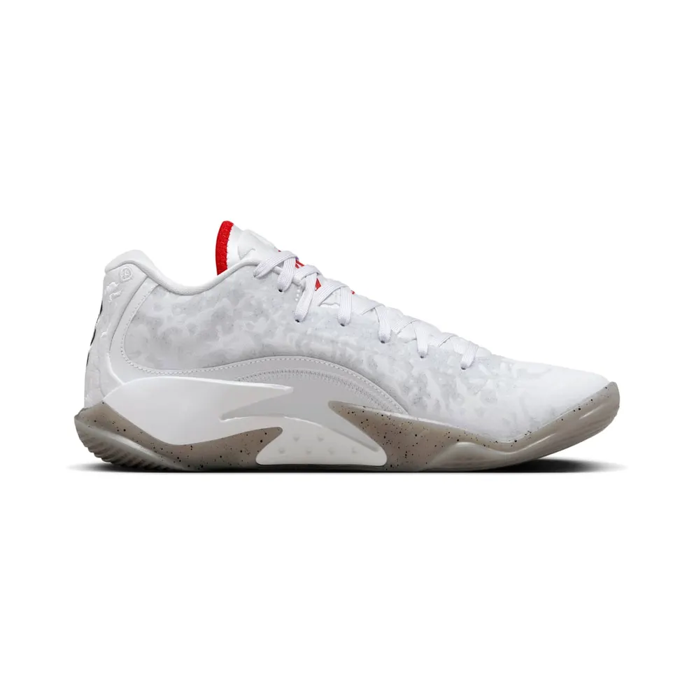 Air Jordan Zion 3 “White/University Red” (DR0675-106)