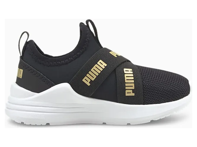 Puma Wired Run Slip-On Goud/Zwart (381995-02)
