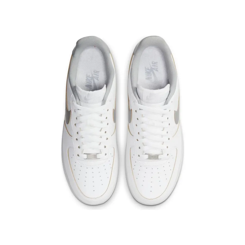Nike Air Force 1 Low Label Maker White White/Sail-Chutney-Metallic Silver (DC5209-100)