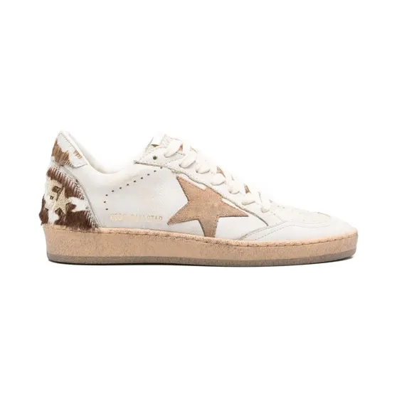 Golden Goose Ballstar met plateauzool “White” (GWF00117F007563)