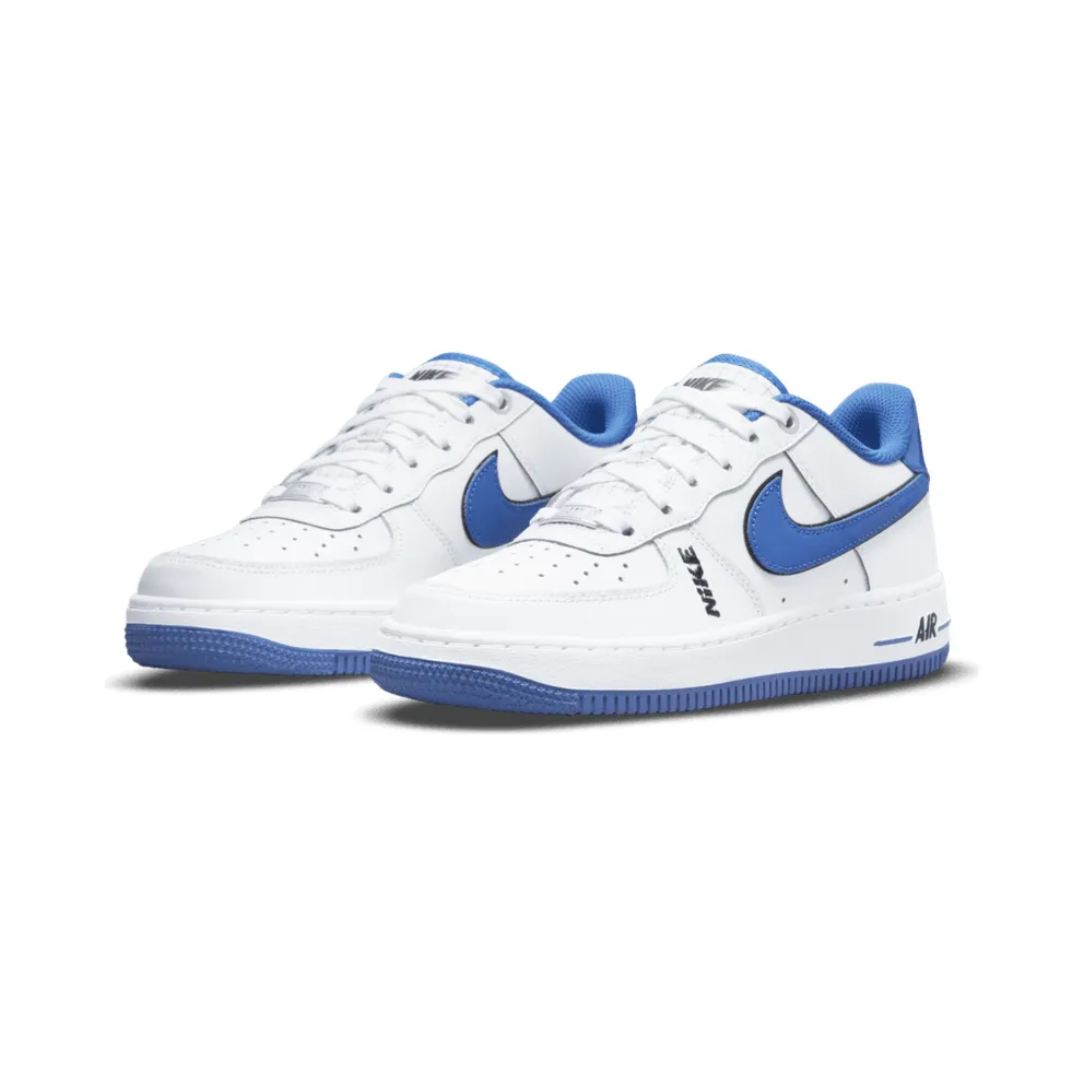 Nike Air Force 1 Low LV8 White Game Royal (GS) (DO3809-100)