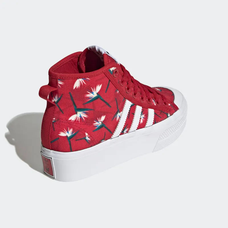 Adidas Nizza Platform Mid Thebe Magugu Power Red / Cloud White / Core Black (GY9561)
