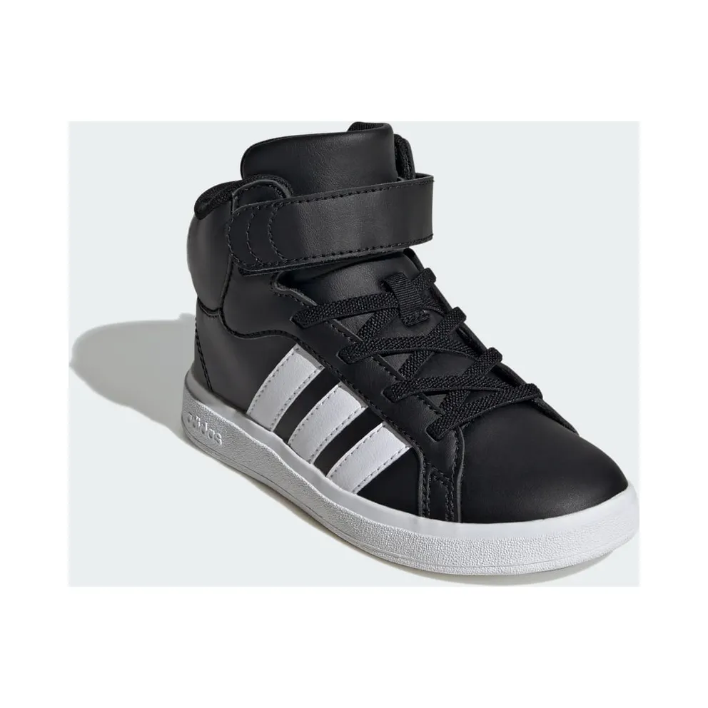Adidas Grand Court Mid Kids Core Black / Cloud White / Core Black (IE3863)