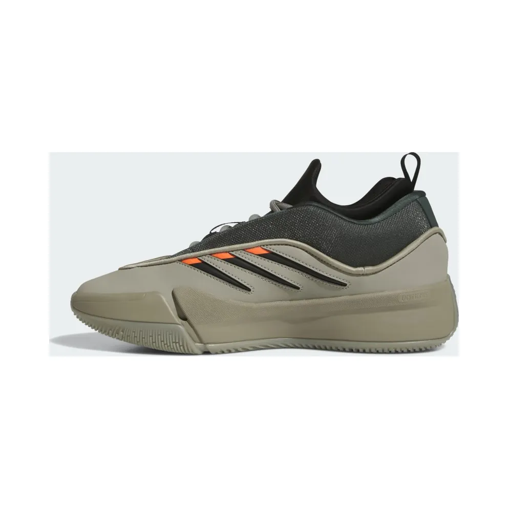 Adidas Dame 9 Low Sports Shoes Silver Pebble / Legend Ivy / Impact Orange (JI1939)