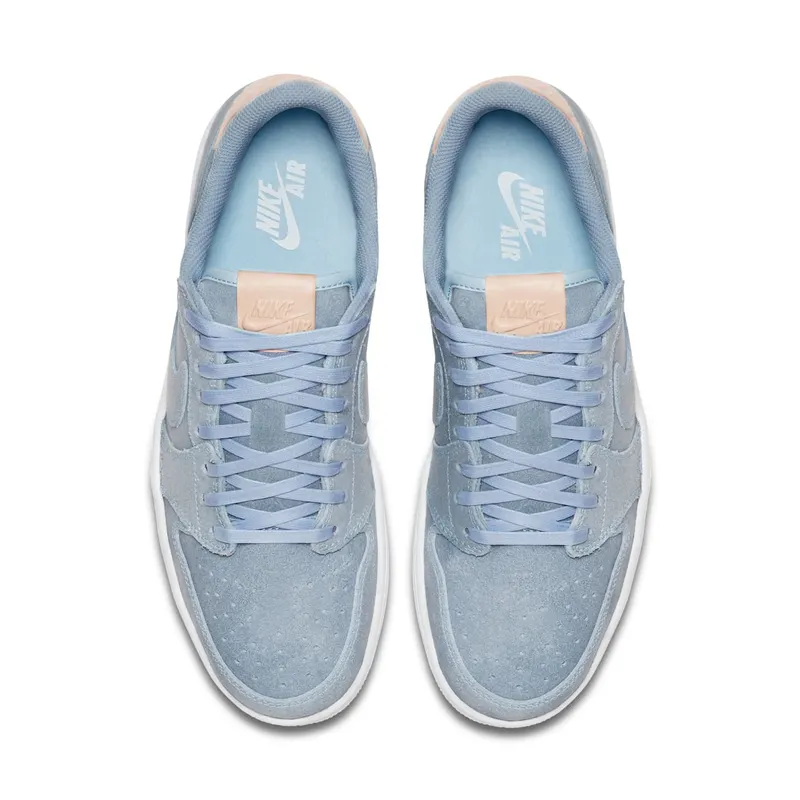 Jordan 1 Retro Low OG Ice Blue Ice Blue/Vachetta Tan-White (905136-402)