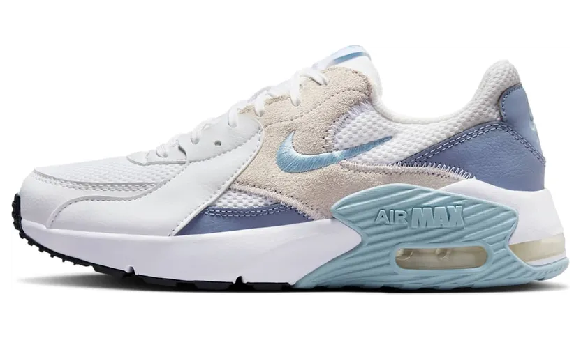 Nike Air Max Excee White Ashen Slate Black Light Armory Blue (CD5432-138)