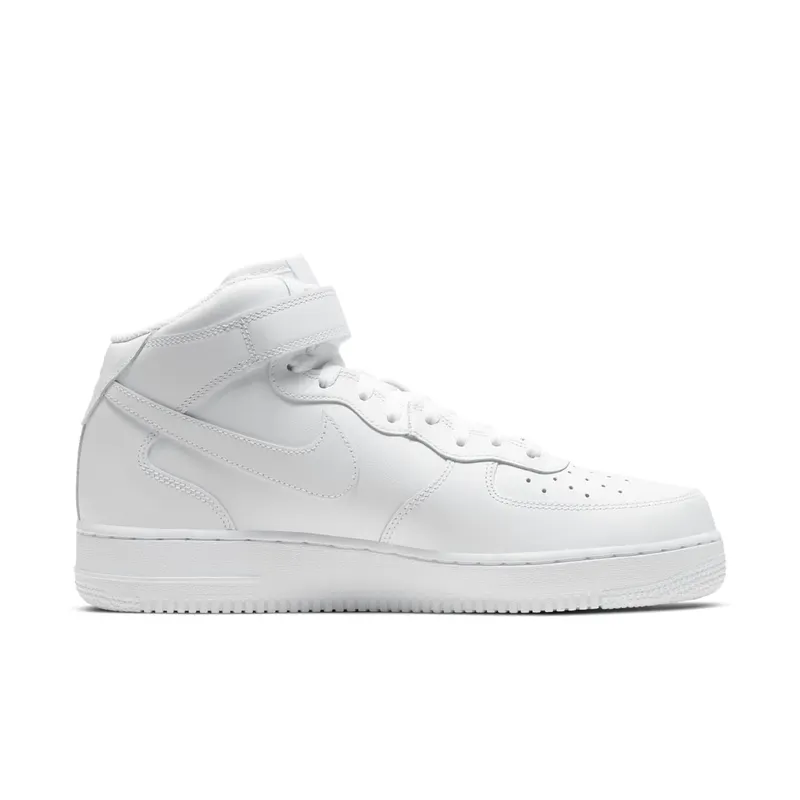 Nike Air Force 1 Mid White ’07 White/White (315123-111)