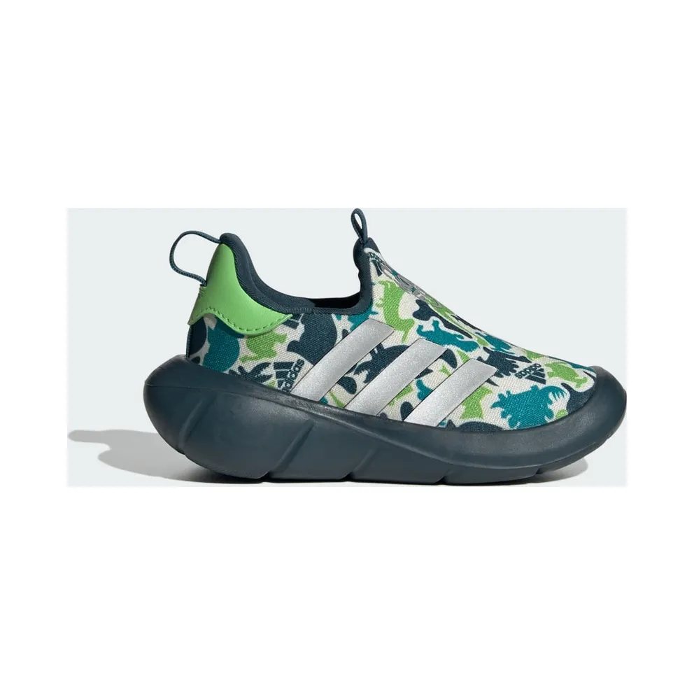 adidas Monofit Slip-On Grey One / Silver Metallic / Semi Lucid Lime (ID9645)