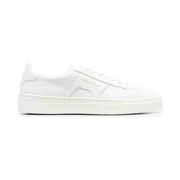 Santoni Double Buckle Low-top “White” (MBGT21779PNNG XWHI20)