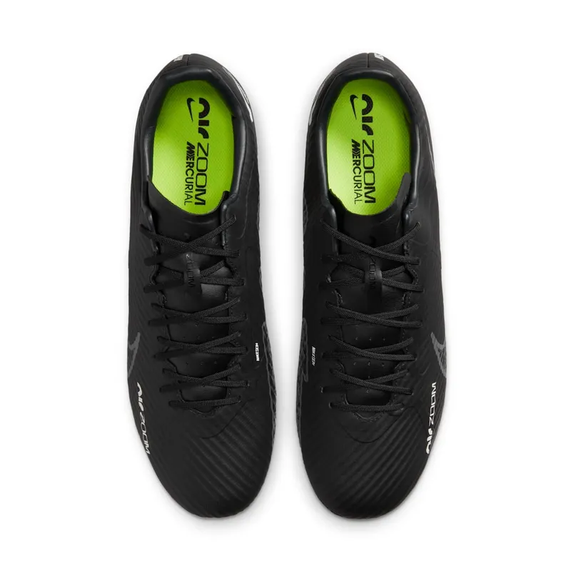 Nike Mercurial Vapor 15 Academy “Black / Summit White / Volt / Dark Smoke Grey” (DJ5631-001)