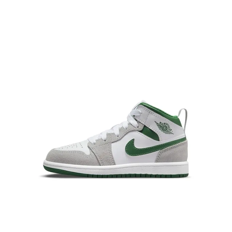 Jordan 1 Mid SE White Pine Green Smoke Grey (PS) (DC7249-103)