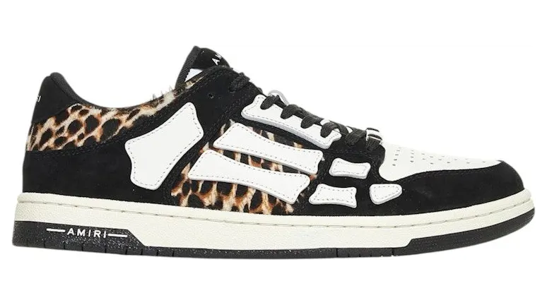 Amiri Skel Low Black Leopard (AMFOSR1057 001)