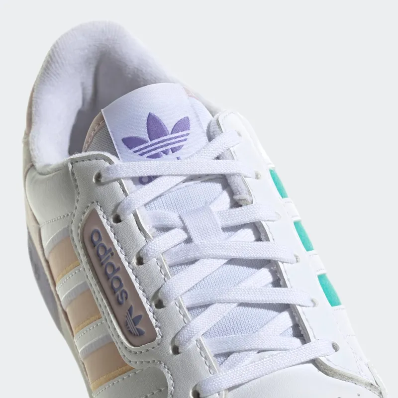 Adidas Continental 80 Stripes Cloud White / Pulse Amber / Semi Mint Rush (GY8138)