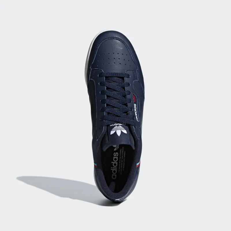 adidas Continental 80 Collegiate Navy Collegiate Navy/Scarlet/Hi-Res Aqua (B41670)
