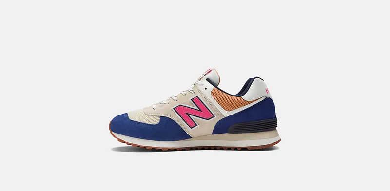 New Balance 574 Taupe Navy Blue (ML574LF2)