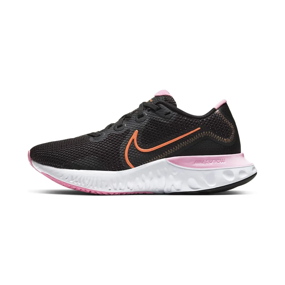 Nike Renew Run Black White Pink (W)