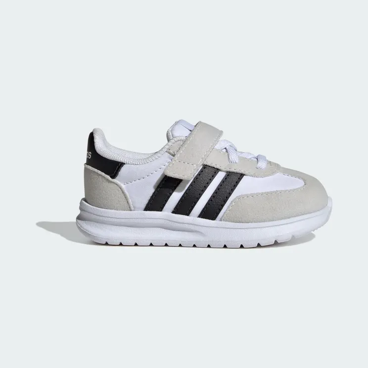 adidas Run 70s 2.0 Shoes Kids “Cloud White / Core Black / Grey One” (JI2269)
