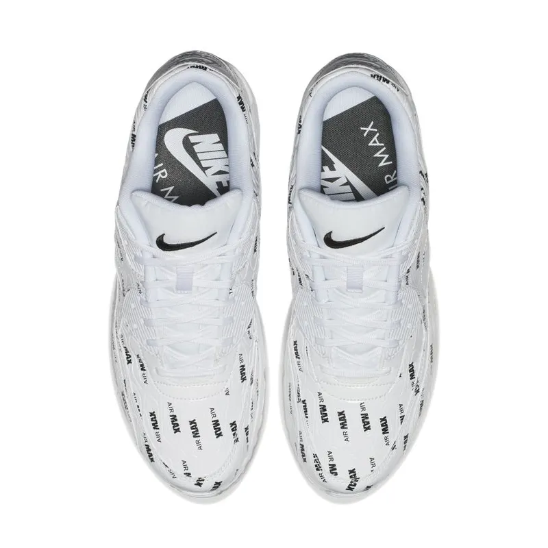 Nike Air Max 90 All Over Print White Black White/White-Black (700155-103)
