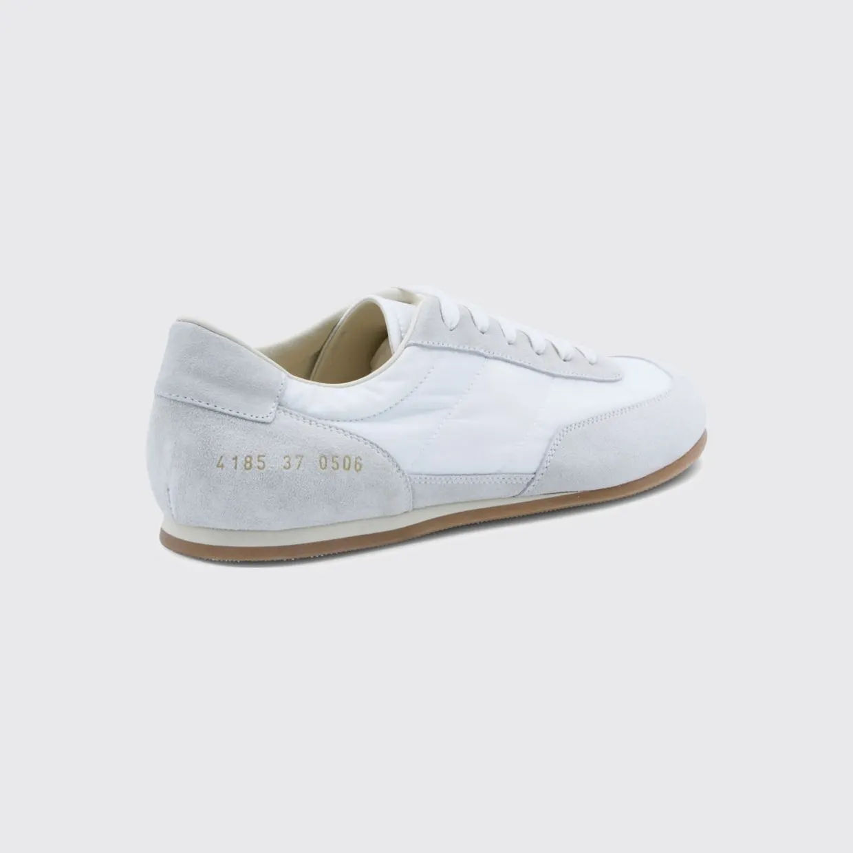Common projects Minimal Runner Sneakers in Suede and Nylon White (41850506) (2)