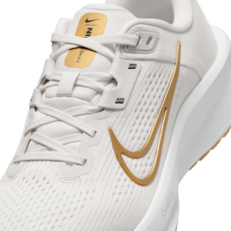 Nike Quest 6 Phantom Sail Pale Ivory Metallic Gold (FD6034-003)