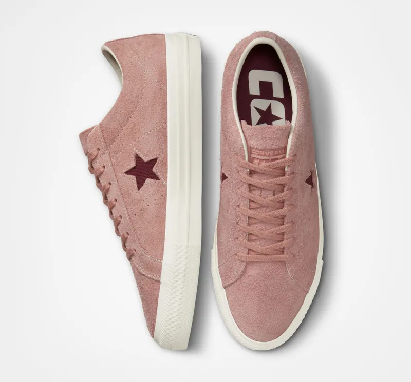 Converse One Star Pro Vintage Suede Canyon Dusk/cherry Vision