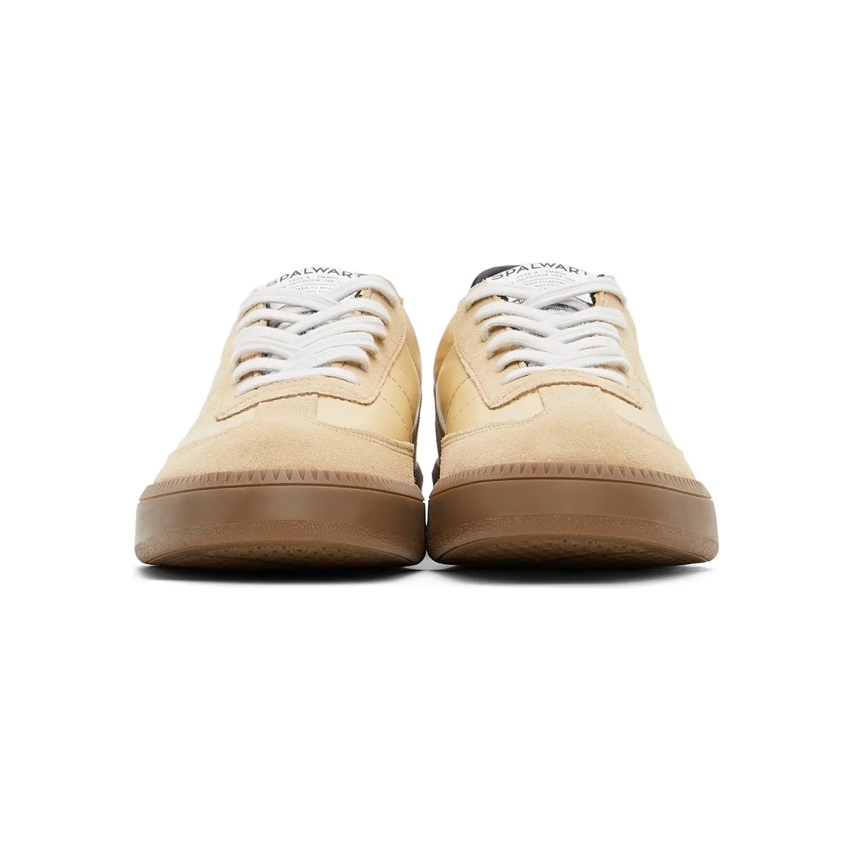Spalwart Beige Nappa Smash Sneakers (3033570 1402) (2)