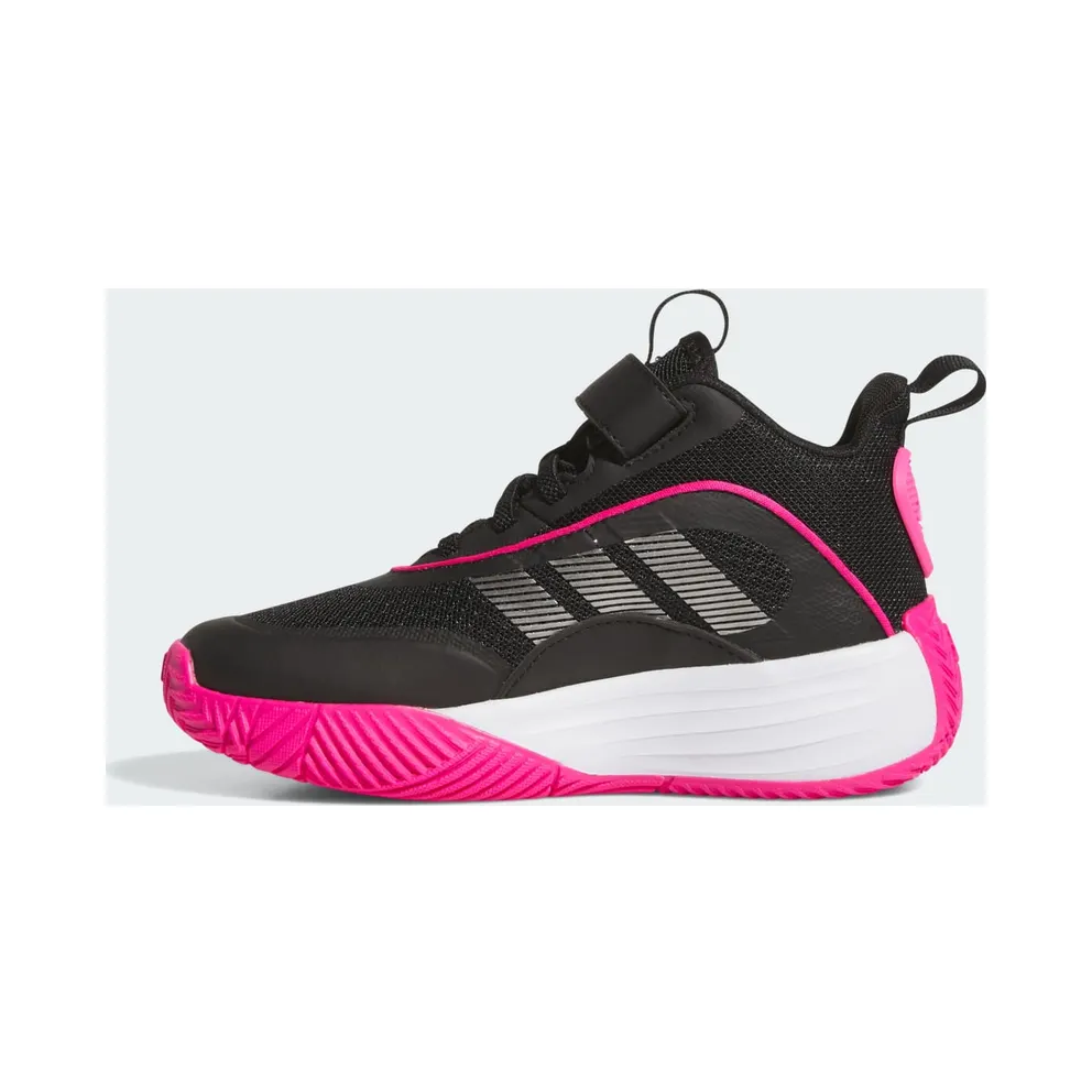 adidas Ownthegame 3.0 Core Black Iron Metallic Shock Pink (JQ7941)