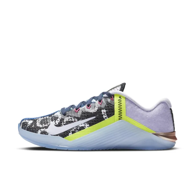 Nike Metcon 6 X What The (W) Volt/Hyper Punch-Game Royal-Black (CK9389-706)