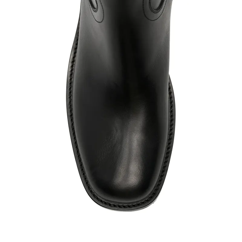 Dries Van Noten Western-style Leather “Black” (0105 021718 900)