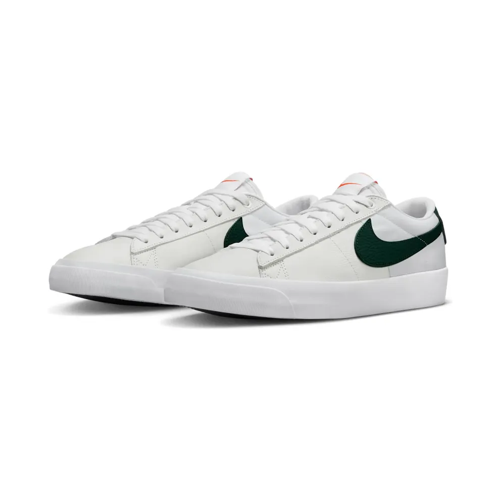 Nike SB Zoom Blazer Low GT “Orange Label – White / Pro Green” (DR9099-100)