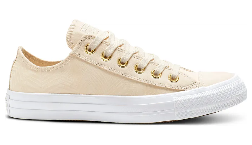 Converse Chuck Taylor All Star Summer Palms Low Top Natural Ivory/antique Brass (564113C)