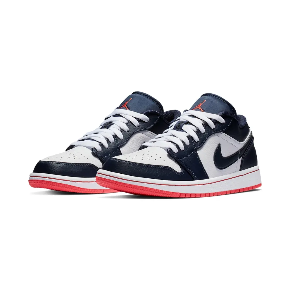 Jordan 1 Low Obsidian Ember Glow Obsidian/Ember Glow-White (553558-481)