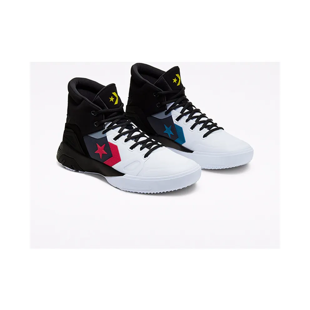 Converse G4 Black White Multi Black/White-Solar Red (166804C)
